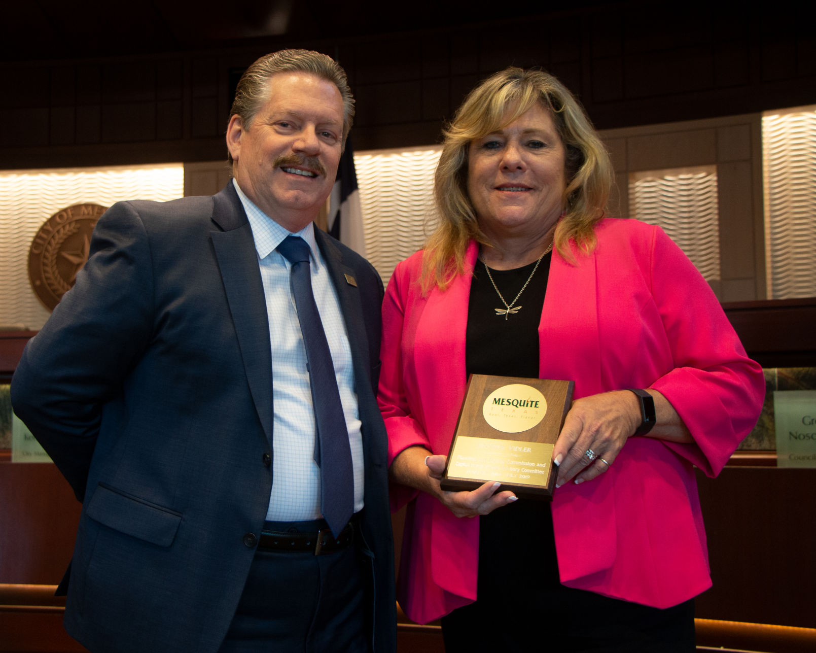 Mesquite volunteer recognized for service